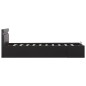 vidaXL Cama canapé hidráulica con LED cuero sintético negro 90x200cm vidaXL Cama canapé hidráulica con LED cuero sintético negro 90x200cm
