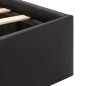 vidaXL Cama canapé hidráulica con LED cuero sintético negro 90x200cm vidaXL Cama canapé hidráulica con LED cuero sintético negro 90x200cm