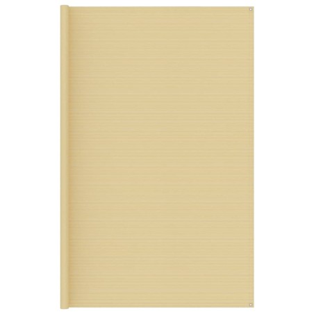 vidaXL Alfombra de tienda de campaña 300x400 cm beige