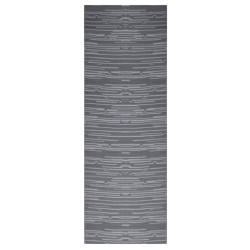 vidaXL Alfombra de exterior PP gris antracita 80x250 cm