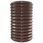 vidaXL Jardinera arriate acero recubrimiento polvo marrón 332x40x68 cm vidaXL Jardinera arriate acero recubrimiento polvo marrón 332x40x68 cm