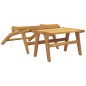 vidaXL Silla de jardín con reposapiés de madera maciza de teca vidaXL Silla de jardín con reposapiés de madera maciza de teca