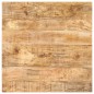 vidaXL Mesa de bistró cuadrada madera de mango rugosa 70x70x75 cm vidaXL Mesa de bistró cuadrada madera de mango rugosa 70x70x75 cm