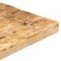 vidaXL Mesa de bistró cuadrada madera de mango rugosa 70x70x75 cm vidaXL Mesa de bistró cuadrada madera de mango rugosa 70x70x75 cm