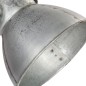 vidaXL Lámpara de pared industrial plateada 90x25 cm E27 vidaXL Lámpara de pared industrial plateada 90x25 cm E27
