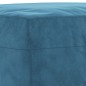 vidaXL Juego de sofás con cojines 3 piezas terciopelo azul vidaXL Juego de sofás con cojines 3 piezas terciopelo azul