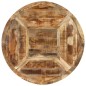 vidaXL Mesa de comedor madera maciza de mango sin tratar Ø150x76 cm vidaXL Mesa de comedor madera maciza de mango sin tratar Ø150x76 cm
