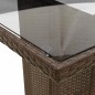 vidaXL Set comedor de jardín 7 pzas con cojines ratán sintético marrón vidaXL Set comedor de jardín 7 pzas con cojines ratán sintético marrón