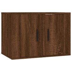 vidaXL Mueble para TV de pared roble marrón 57x34,5x40 cm