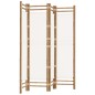 vidaXL Biombo plegable de 4 paneles bambú y lona 160 cm vidaXL Biombo plegable de 4 paneles bambú y lona 160 cm