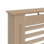 vidaXL Cubierta para radiador MDF 112x19x81,5 cm vidaXL Cubierta para radiador MDF 112x19x81,5 cm