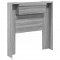 vidaXL Cabecero de cama con luz LED gris Sonoma 100x16,5x103,5 cm vidaXL Cabecero de cama con luz LED gris Sonoma 100x16,5x103,5 cm