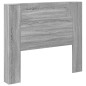 vidaXL Cabecero de cama con luz LED gris Sonoma 120x16,5x103,5 cm vidaXL Cabecero de cama con luz LED gris Sonoma 120x16,5x103,5 cm