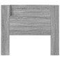 vidaXL Cabecero de cama con luz LED gris Sonoma 120x16,5x103,5 cm vidaXL Cabecero de cama con luz LED gris Sonoma 120x16,5x103,5 cm