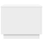 vidaXL Mesa de centro con luces LED blanco 50x50x40 cm vidaXL Mesa de centro con luces LED blanco 50x50x40 cm