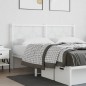 vidaXL Cabecero de metal blanco 150 cm