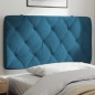 vidaXL Cabecero de cama acolchado terciopelo azul 100 cm vidaXL Cabecero de cama acolchado terciopelo azul 100 cm
