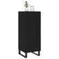 vidaXL Aparador de madera contrachapada negro 34,5x34x90 cm vidaXL Aparador de madera contrachapada negro 34,5x34x90 cm