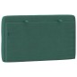 vidaXL Cabecero de cama acolchado terciopelo verde oscuro 80 cm vidaXL Cabecero de cama acolchado terciopelo verde oscuro 80 cm