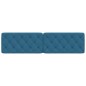 vidaXL Cabecero de cama acolchado terciopelo azul 200 cm vidaXL Cabecero de cama acolchado terciopelo azul 200 cm