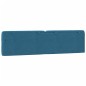 vidaXL Cabecero de cama acolchado terciopelo azul 200 cm vidaXL Cabecero de cama acolchado terciopelo azul 200 cm