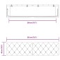 vidaXL Cabecero de cama acolchado terciopelo azul 200 cm vidaXL Cabecero de cama acolchado terciopelo azul 200 cm