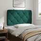 vidaXL Cabecero de cama acolchado terciopelo verde oscuro 90 cm vidaXL Cabecero de cama acolchado terciopelo verde oscuro 90 cm