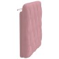 vidaXL Cabecero de cama acolchado terciopelo rosa 90 cm vidaXL Cabecero de cama acolchado terciopelo rosa 90 cm
