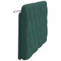 vidaXL Cabecero de cama acolchado terciopelo verde oscuro 140 cm vidaXL Cabecero de cama acolchado terciopelo verde oscuro 140 cm