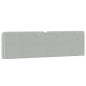 vidaXL Cabecero de cama acolchado terciopelo gris claro 180 cm vidaXL Cabecero de cama acolchado terciopelo gris claro 180 cm