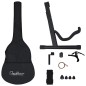 vidaXL Set de guitarra clásica para principiante 12 pzas negro 4/4 39" vidaXL Set de guitarra clásica para principiante 12 pzas negro 4/4 39"