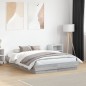 vidaXL Estructura de cama madera de ingeniería gris Sonoma 120x190 cm vidaXL Estructura de cama madera de ingeniería gris Sonoma 120x190 cm