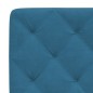 vidaXL Estructura de cama con luces LED terciopelo azul 200x200 cm vidaXL Estructura de cama con luces LED terciopelo azul 200x200 cm