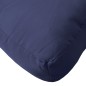 vidaXL Cojines para muebles de palets 2 unidades tela azul marino vidaXL Cojines para muebles de palets 2 unidades tela azul marino