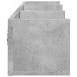 vidaXL Muebles de pared 2 uds madera de ingeniería gris hormigón vidaXL Muebles de pared 2 uds madera de ingeniería gris hormigón