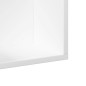 vidaXL Mueble de pared madera de ingeniería blanco 99x18x16,5 cm
