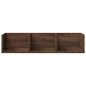 vidaXL Mueble de pared madera de ingeniería marrón roble 75x18x16,5 cm vidaXL Mueble de pared madera de ingeniería marrón roble 75x18x16,5 cm