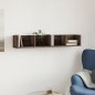 vidaXL Mueble de pared madera de ingeniería marrón roble 99x18x16,5 cm vidaXL Mueble de pared madera de ingeniería marrón roble 99x18x16,5 cm