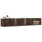 vidaXL Mueble de pared madera de ingeniería marrón roble 99x18x16,5 cm vidaXL Mueble de pared madera de ingeniería marrón roble 99x18x16,5 cm