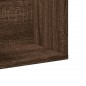 vidaXL Mueble de pared madera de ingeniería marrón roble 99x18x16,5 cm vidaXL Mueble de pared madera de ingeniería marrón roble 99x18x16,5 cm
