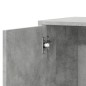 vidaXL Aparador de madera de ingeniería gris hormigón 60x31x70 cm vidaXL Aparador de madera de ingeniería gris hormigón 60x31x70 cm