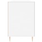 vidaXL Escritorio madera de ingeniería blanco 140x50x75 cm vidaXL Escritorio madera de ingeniería blanco 140x50x75 cm