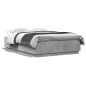 vidaXL Estructura de cama madera de ingeniería gris hormigón 120x200cm vidaXL Estructura de cama madera de ingeniería gris hormigón 120x200cm