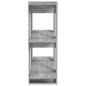 vidaXL Estantería/divisor de espacios gris Sonoma 80x30x87 cm