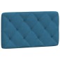 vidaXL Cama con colchón terciopelo azul 80x200 cm vidaXL Cama con colchón terciopelo azul 80x200 cm