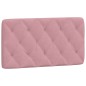vidaXL Cama con colchón terciopelo rosa 100x200 cm vidaXL Cama con colchón terciopelo rosa 100x200 cm