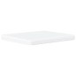 vidaXL Cama con colchón terciopelo gris claro 180x200 cm