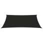 vidaXL Toldo de vela HDPE negro 160 g/m² 3x4,5 m vidaXL Toldo de vela HDPE negro 160 g/m² 3x4,5 m