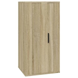 vidaXL Mueble para TV de pared roble Sonoma 40x34,5x80 cm