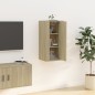 vidaXL Mueble para TV de pared roble Sonoma 40x34,5x80 cm vidaXL Mueble para TV de pared roble Sonoma 40x34,5x80 cm